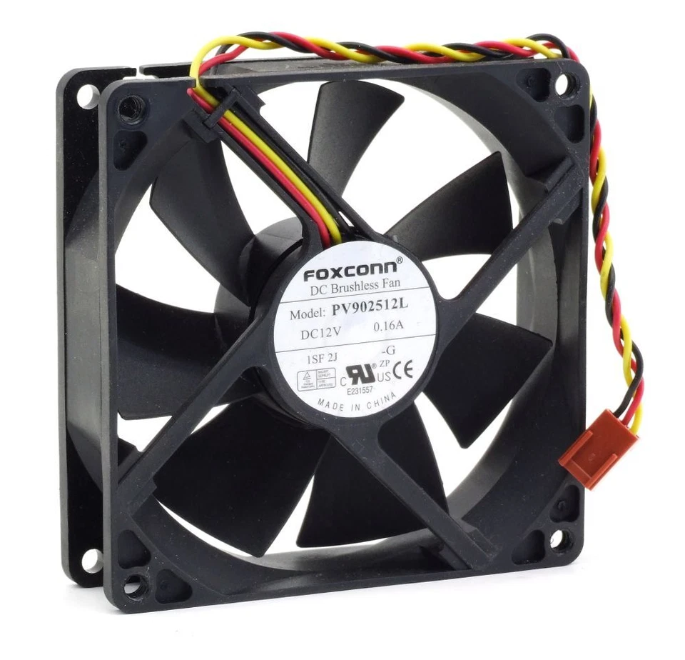 Foxconn PV902512L Fan Lüfter 92mm x 25mm HP Pavilion P6245F dx2400 MT 449207-001 - Bild 1 von 1