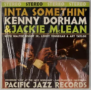 KENNY DORHAM, JACKIE McLEAN: Inta Somethin’ US Pacific Jazz Shrink LP Vinyl - Imagen 1 de 7