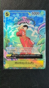 Luffy Alt Art Treasure Raro OP07-109 M PF OPTCG Serie Dos Leyendas - Imagen 1 de 2