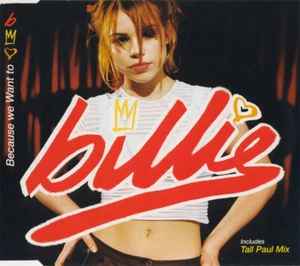 Billie – Because We Want To CD SINGLE 1998 RARE - Picture 1 of 1