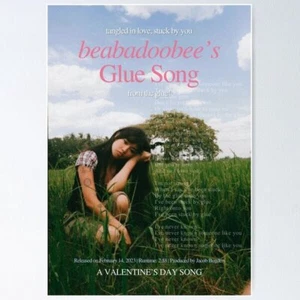NEW! Best Design Beabadoobee's Glue Song Poster - Bild 1 von 1