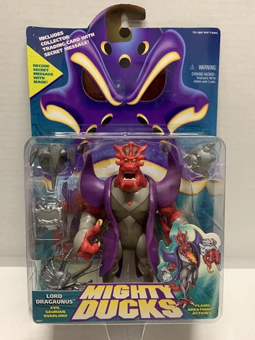 Mighty Ducks 1996 LORD DRAGAUNUS Evil Saurian Overlord  #16074 NEW  & SHIPS FREE Cover
