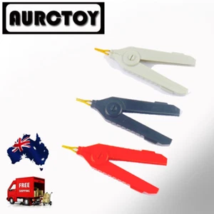 3 Pcs multimeter Kelvin Alligator Battery Test Copper Electrical Clip Clamp OZ - Picture 1 of 4
