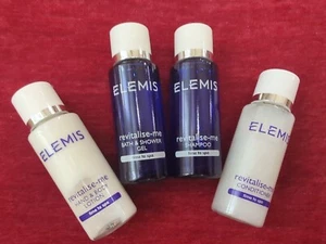 ELEMIS Revitalise Duschgel Shampoo/Conditioner/Lotion Travel SET 4 Stück Neu - Bild 1 von 9