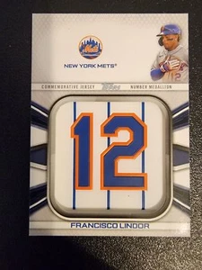 2022 Topps # JNM-FL Francisco Lindor New York Mets - Picture 1 of 2