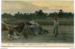 CPA -Carte postale -Algérie - Campement de Nomade (CPV804) - Picture 1 of 2