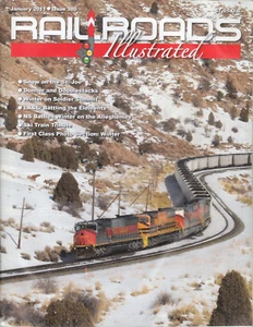RAILROADS ILLUSTRATED 1/2011 DONNER DOUBLESTACKS, NS ALLEGHENIES, LA&L, SNOW - Picture 1 of 2