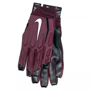 Nike D-Tack 6.0 Lineman Football Gloves - Maroon - CK2926-637 - Size: XXXL - Picture 1 of 4