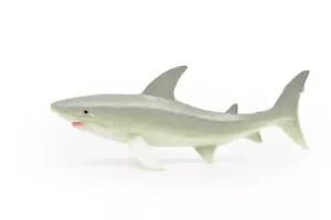 Great White Shark Toy, Model, Figure, Quality Rubber Replica, Hand Painted 5" - Picture 1 of 8