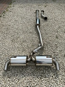 MITSUBISHI LANCER EVOLUTION 10X SISTEMA SCARICO JANSPEED ACCIAIO INOX  - Foto 1 di 3