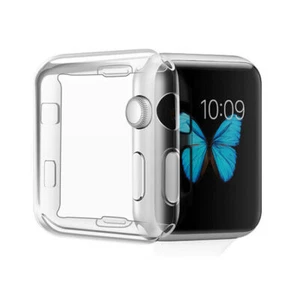 TPU Clear Screen Protector Case Cover For Apple Watch Ultra 8-1 SE - Picture 1 of 11
