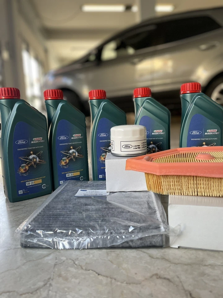 KIT TAGLIANDO ORIGINALE FORD PUMA II 1.0 ECOBOOST 92KW 125 CV - GARANZIA FORD - Immagine 1 di 1