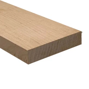 Cola para guitarra rizada de arce duro arce arce arce horno en blanco seco 9"" x 3"" x 16 mm - Imagen 1 de 2