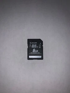 ELECOM memory Card 8GB SDCH class 10 - Picture 1 of 1
