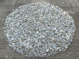 Opalite Semi Tumbled Gemstone Mini Chips 5 - 12 mm, Wholesale Bulk Lot