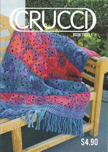 Crucci Knitting Pattern BOOK 1703, 12 New Designs, Blankets, Throws, Cushions - Picture 1 of 5