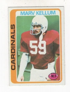 1978 Topps Football Rookie Marvel Kellum St. Louis Cardinals #102 - Bild 1 von 1