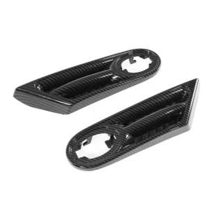 2Pcs Carbon Look Side Marker Light Trim Cover For BMW MINI R56 R57 R58 R59 07-13 - Picture 1 of 7