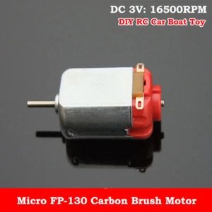 DC 1.5V-3V 16500RPM High Speed Micro Mini 130 DC Motor DIY RC Slot Car Toy Model - Picture 1 of 12