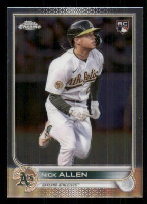 2022 Topps Chrome Update #USC117 Nick Allen RC - Image 1 of 2