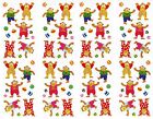 Mrs Grossman's Juggling Acrobat Circus Chimps Monkey Scrapbook Stickers 4 Strips