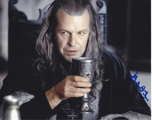 Autógrafo John Noble El Señor de los Anillos Stargate Flecos Autógrafo Señor de los Anillos - Imagen 1 de 1