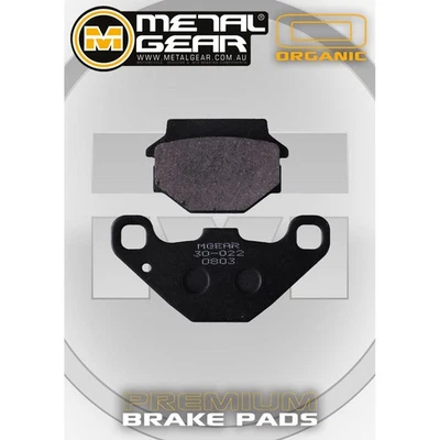 Brake Pads Organic Rear for HUSABERG 501 C 1993 — 第 1/2 张图片