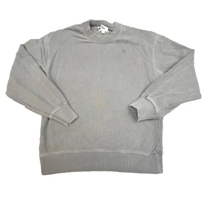 COS Jumper mens MEDIUM Grey long sleeve crew neck sweatshirt fleece Size M - Image 1 of 4