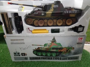 Torro RC Panzer "Panther G" Heng Long 1:16 2.4 Ghz Airbrush UNIKAT - Bild 1 von 22