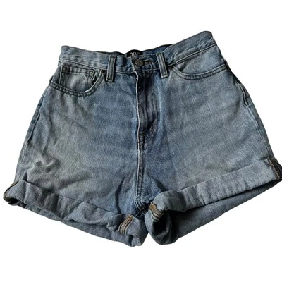 Pantalones cortos de mezclilla BDG Blue Mom para mujer talla 25 | 72-36 Foto 1 de 4