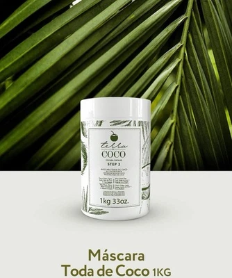 Terra Coco kit shampoo isotônico e Máscara De 1kg Coconut- 1kg / 33oz  - Image 1 of 4
