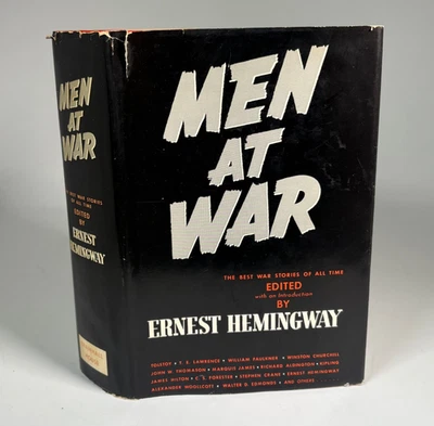 Men At War Edited by Ernest Hemingway 1942 First Edition First Printing "A" Foto 1 de 4