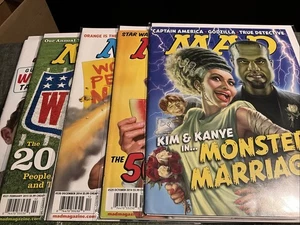 Lote de revistas Mad #s 528,529,530,531,533 - Imagen 1 de 21