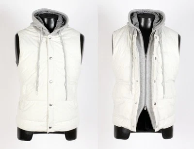 Brunello Cucinelli Nylon / Cashmere / Down Vest w/ Hood - S/M -  $3995 Retail - Image 1 of 4