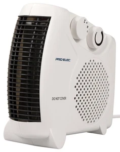 2KW Electric Fan Heater Portable 3 Settings: Cool/Warm/Hot & Thermostat - Picture 1 of 5