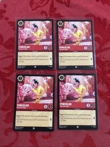 4x Lorcana Fabled - Powerline - Taking the Stage - 109/204 x4 - Picture 1 of 7