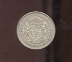 GREAT BRITAIN , GEORGE VI , 1937 , SILVER CROWN ,