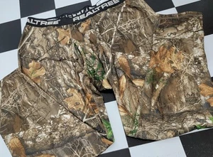Real Tree Edge Camouflage Thermal Fleece Lined Long John Pants Men’s XL 40/42 - Picture 1 of 6