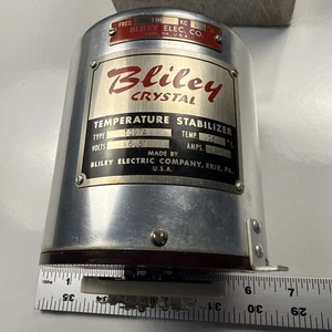 Vintage Bliley Crystal Temperature Stabilizer TC97A 100 KC 75°C NOS - Picture 1 of 11