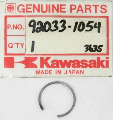Nuevo de Lote Antiguo Original KAWASAKI KZ1000 KZ1100 ZX750 KLX250 KLX300 CIRCLIP OEM 92033-1054 Foto 1 de 4