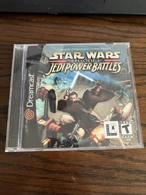 Star Wars: Episode I: Jedi Power Battles (Sega Dreamcast) CIB Complete Reg. Card