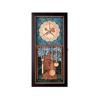 Reloj de Pared Weasley Family Harry Potter 3D - Coleccionable Café Marrón Madera C... Foto 1 de 4