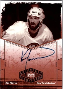 2004-05 Upper Deck Legendary Signatures - Auto Ken Morrow #KM (AU) - Picture 1 of 2