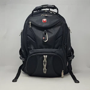 Mochila Swiss Gear 1900 Scan Smart Laptop Air Flow Negra Nueva Sin Etiquetas - Imagen 1 de 23