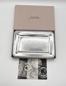 Juliska Metallwaren Beeren & Faden Geschenk Tablett mit Box 6x9 Mexiko - Bild 1 von 11