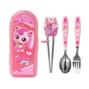 Princess Girl Catch Teenieping Spoon Fork Kids Cutlery Training Chopsticks Set - Picture 1 of 8