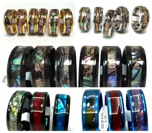 Wholesale 30pcs Shell Stainless Steel Jewelry Ring Fashion - Bild 1 von 12