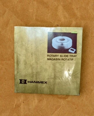 Vintage HANIMEX Rotary Slide Tray  Each Holds 100 2"x2" Slide Projectors SEALED - Image 1 of 4