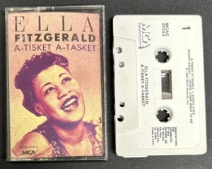 Ella Fitzgerald A Tisket A Tasket MCAC-20253 Cassette Tape (MCA 1985 Used) - Picture 1 of 7