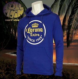 New Corona Beer Brewing Mens Hooded Pullover Sweatshirt